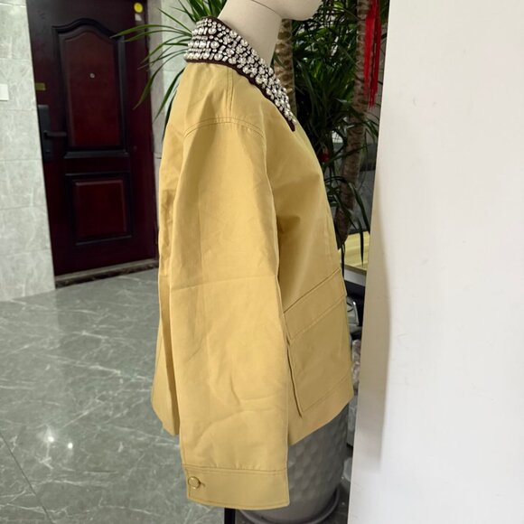 Veronica Beard Arlen Embellished Dickey Jacke - Picture 3 of 11